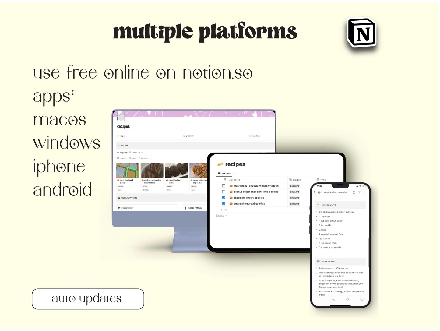 Basic Notion Planner