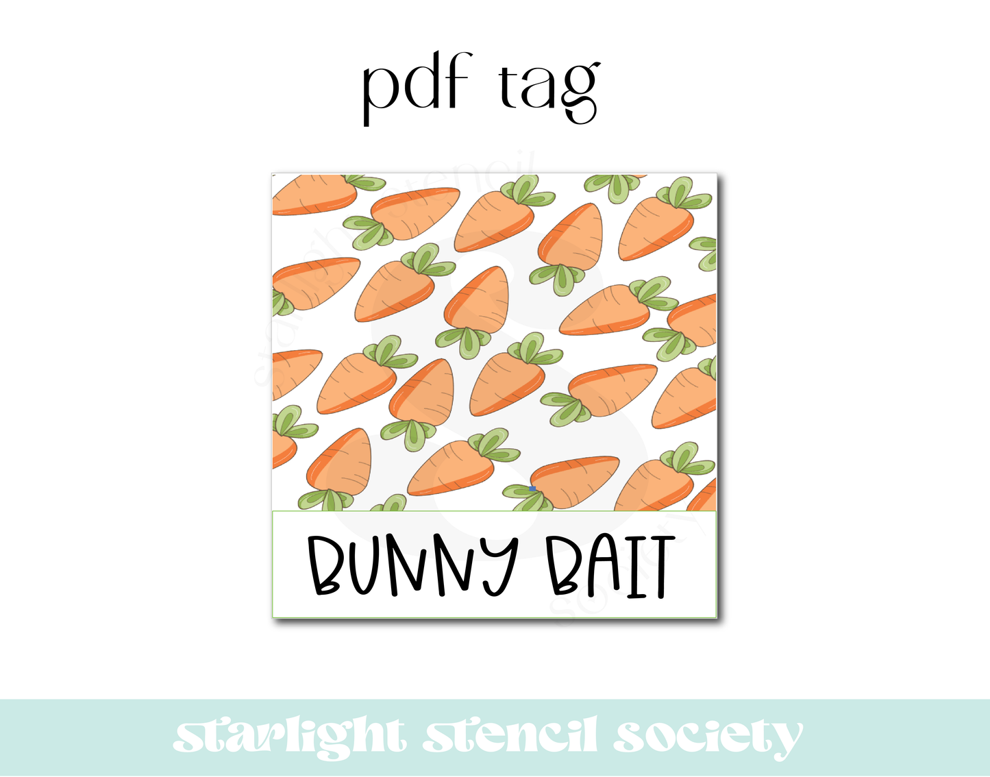 Bunny Bait PDF Tag