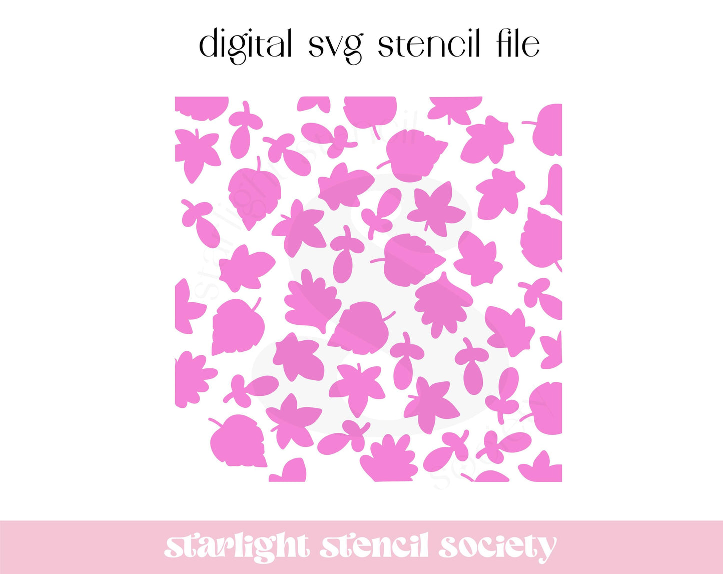 Small Leaves SVG File