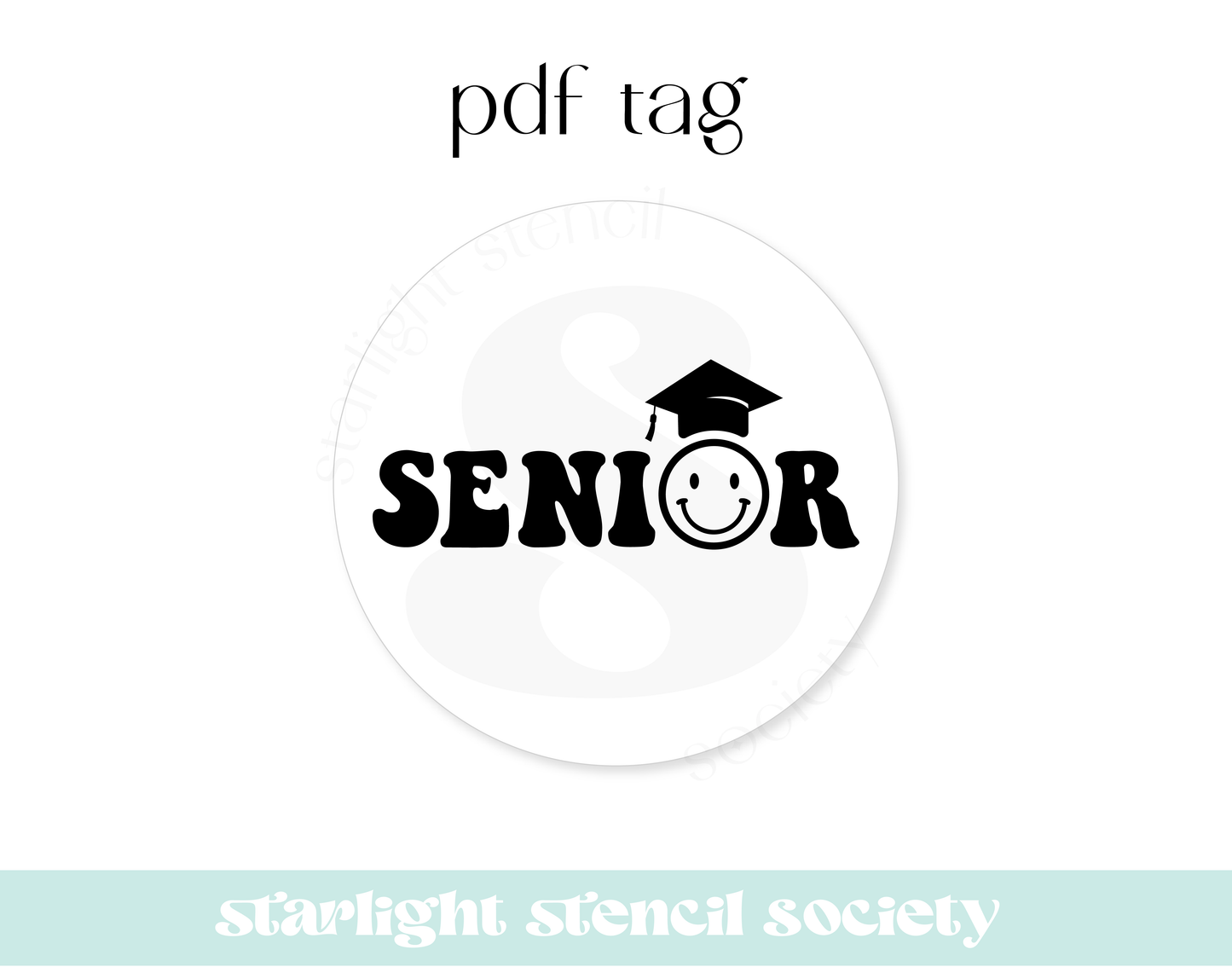 Senior Smile PDF Tag