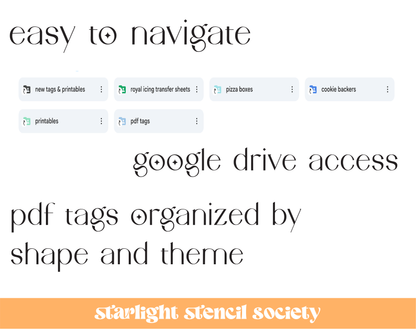 Tags & Printables Bundle - Lifetime Access