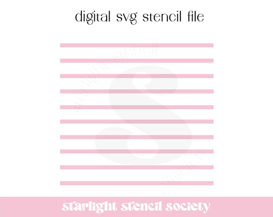 Large Skinny Lines SVG Files