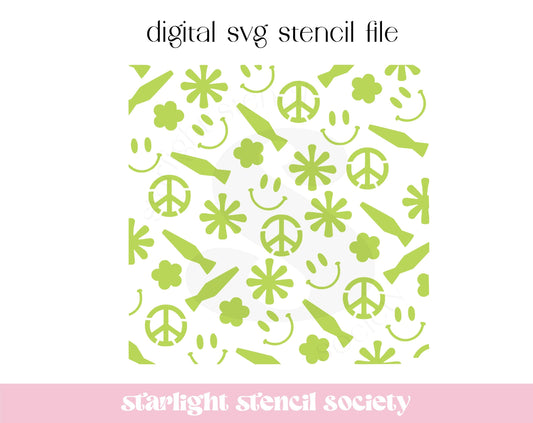 Groovy Scatter SVG File