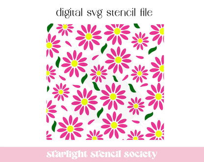 Daisy 3 part SVG File