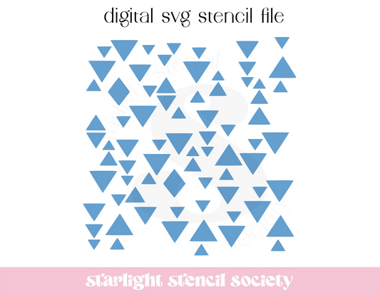 Broken Triangle SVG File