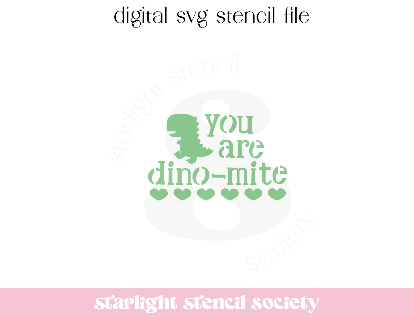 Dino-Mite SVG File