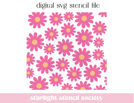 Daisy 2 part SVG File