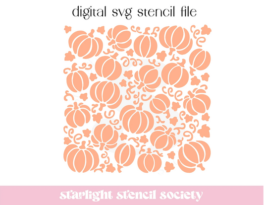 Fall Pumpkins SVG File