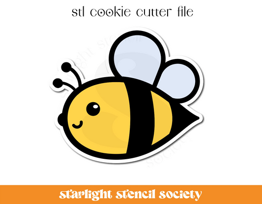 Bee STL Cookie Cutter File