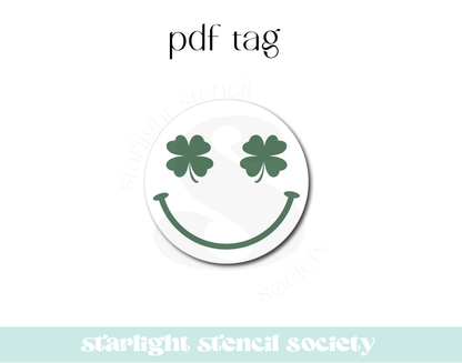 Clover Smile PDF Tag