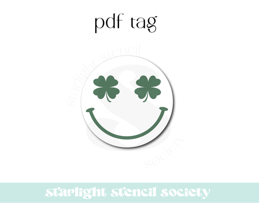 Clover Smile PDF Tag
