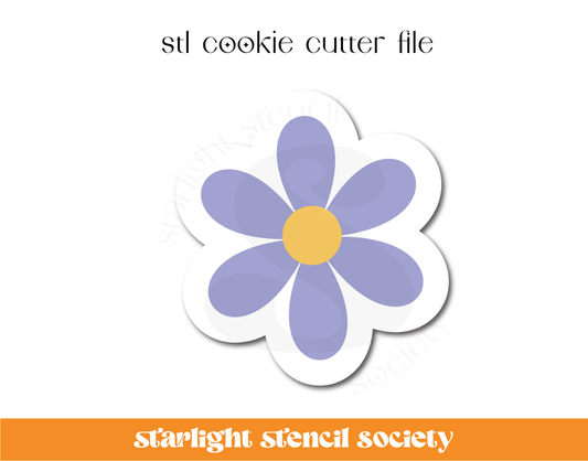 Daisy STL Cookie Cutter File