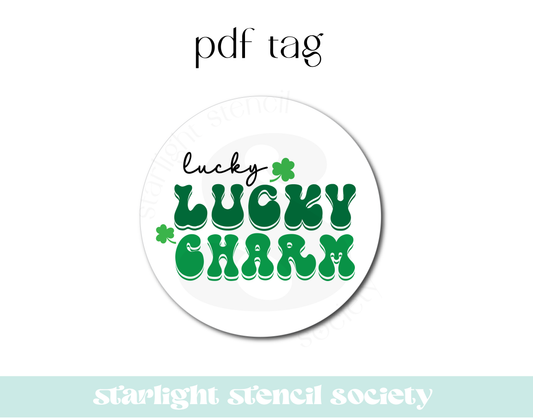 Lucky Lucky Charm PDF Tag